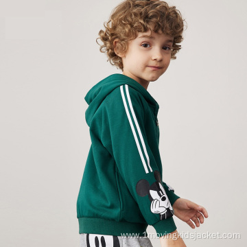 Boys Autumn And Winter Jacket Hooded Top